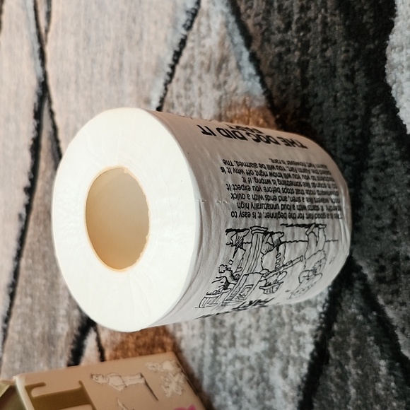 IVORY TOWER 1986 FART HUMOROUS SAYINGS TOILET PAPER DECORATIVE - Picture 7 of 14